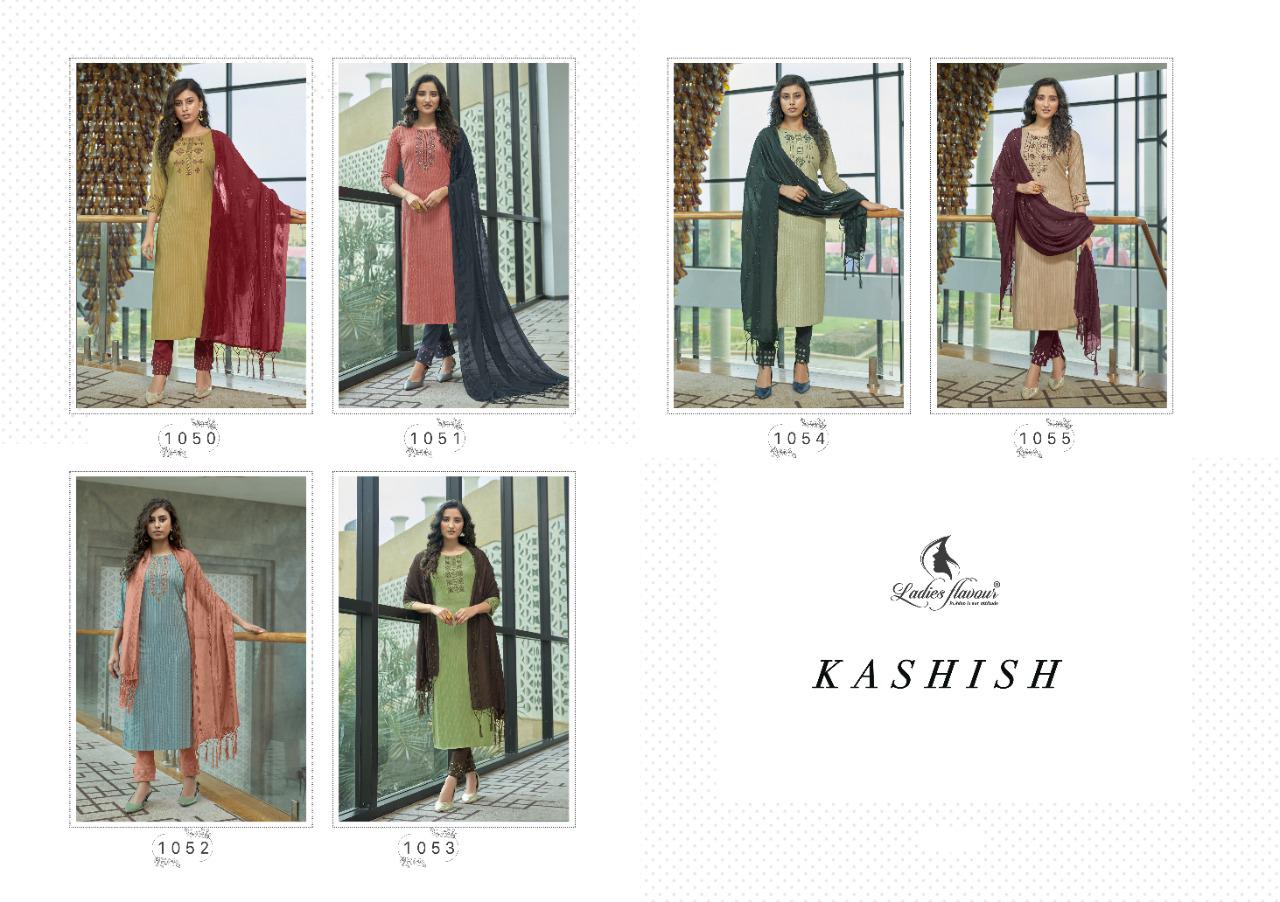 Ladies Flavour Kashish Fancy Festive Wear Heavy Rayon Weaving pattern Ready Made Collection
